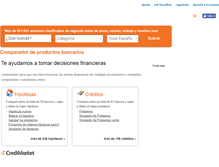 Tablet Screenshot of comparador.tusanuncios.com